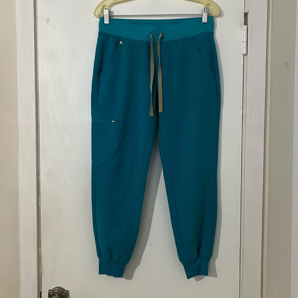 Figs Zamora™ Jogger Scrub Pants in Blue Size SP